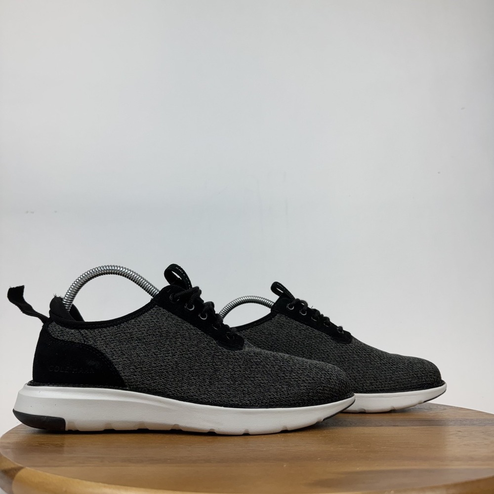 New Mens Cole Haan Grand Atlantic Gray Knit Comfort‎ Casual Sneakers Size 8.5 M